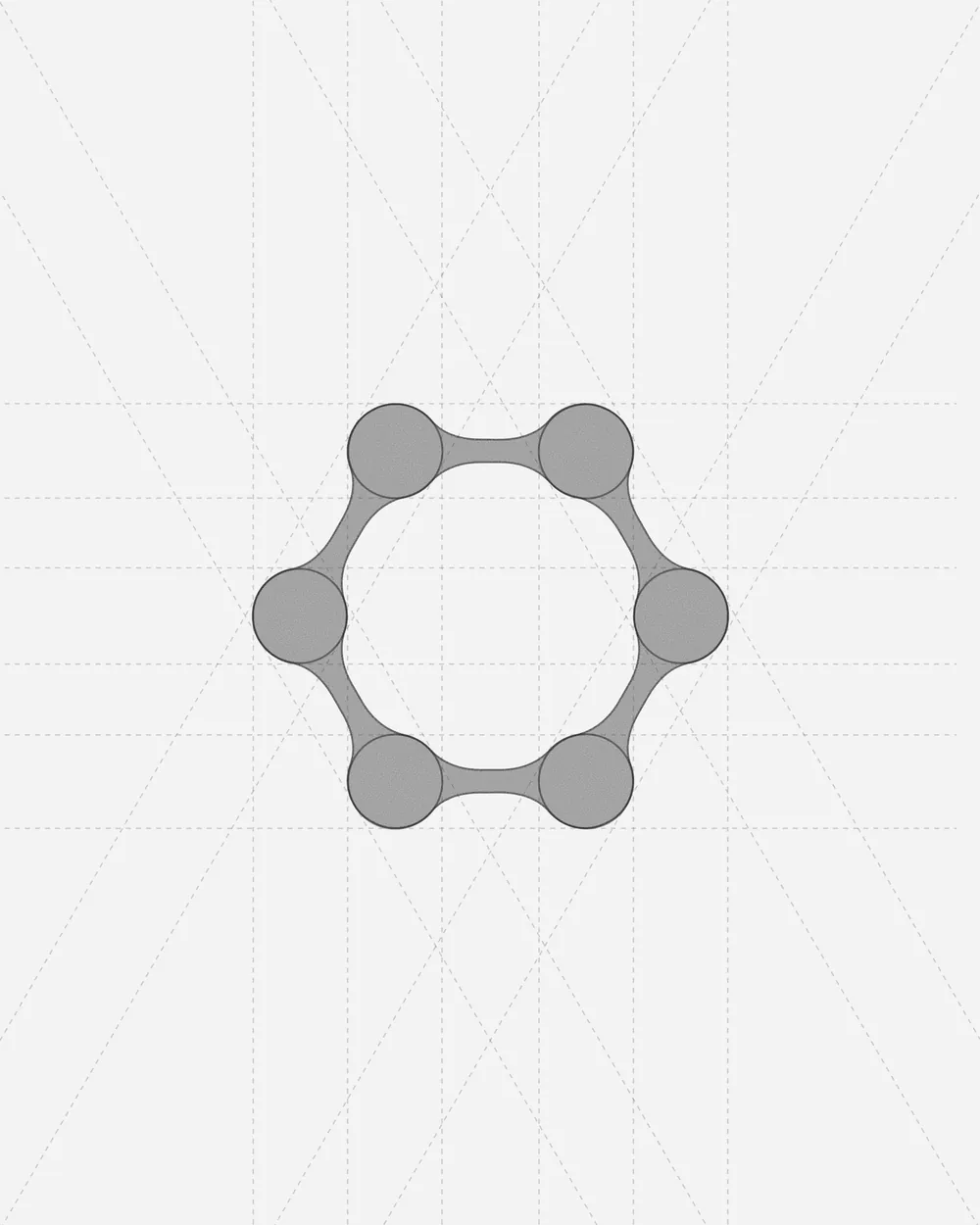 menten AI logo mark on its construction grid